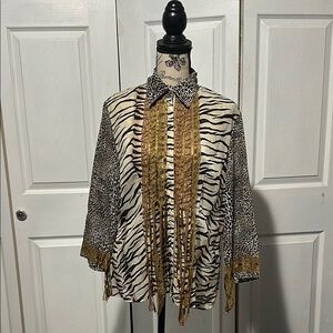 Jaipur Animal Print Blouse